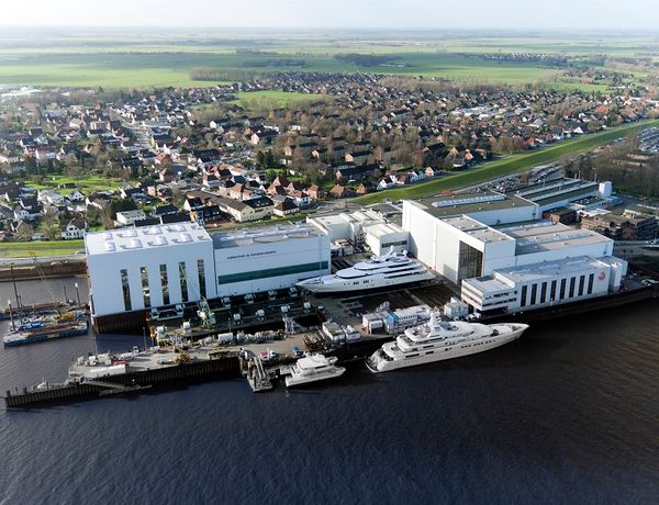 Das Werftgelände von A&R heute